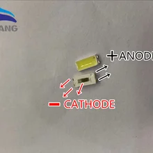 3000 шт. для Сеульского светодиодный 7030 светильник с бусинами холодный белый Высокая мощность 1 Вт 6 в 100лм светодиодный ЖК-Телевизор подсветка приложения