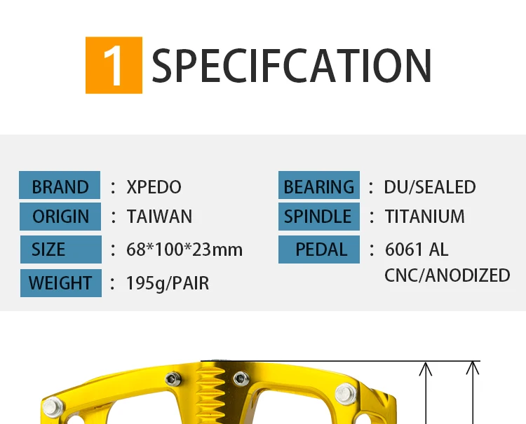 Wellgo xpedo C260 горный велосипед Подшипник герметичная алюминиевая платформа Педали 195 г/пара педали с титановым шпинделем велосипедные педали