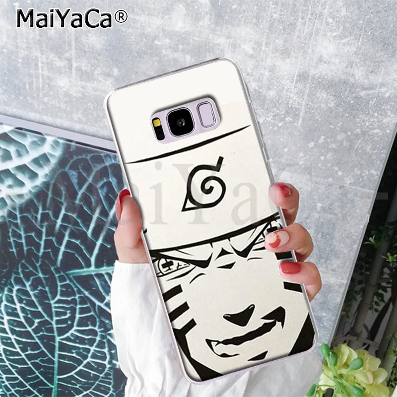 MaiYaCa Модный японский аниме скетч Наруто милый чехол для телефона Samsung S9 plus S5 S6 S6edge