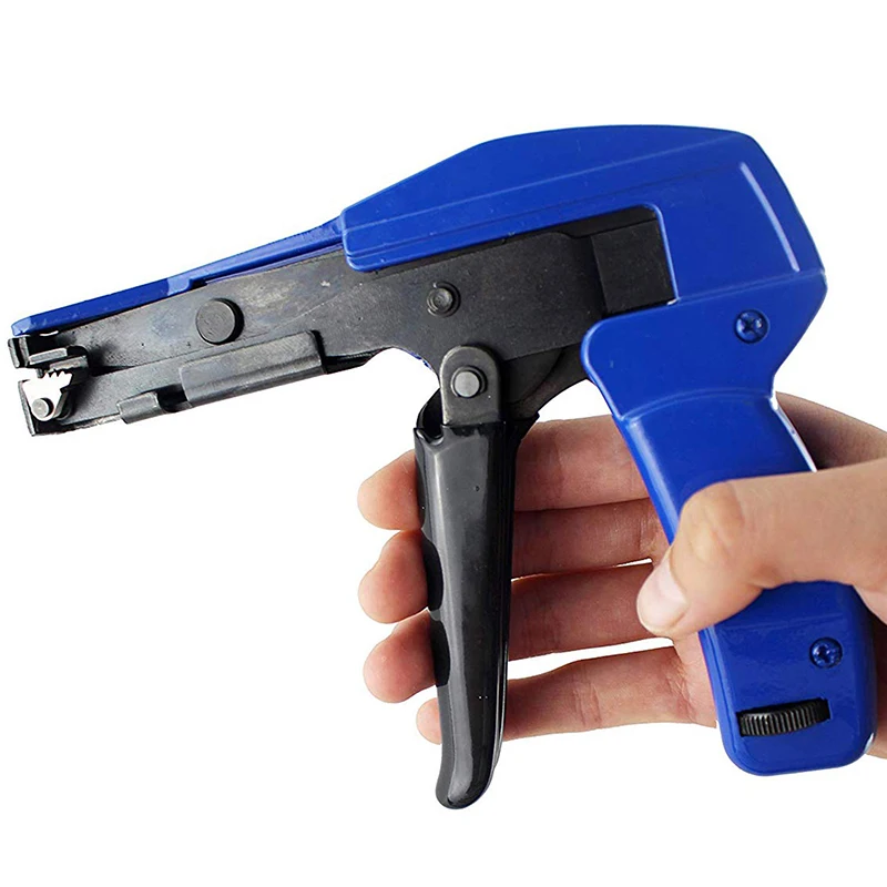 Cable clamp gun, Kinee cable clamp tool, cast steel - Cable cutter gun with steel handle, 7 inch length.1