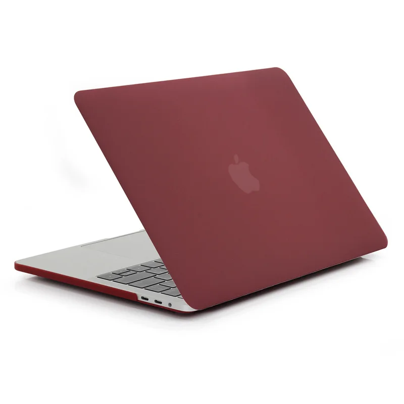 KOPWO 12 цветов матовый чехол для ноутбука MacBook Air Pro 11 13 15 дюймов retina A1466 A1932 цветной