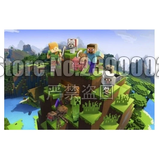 5D DIY Full Cartoon Diamond Painting Minecraft Abstract Modern