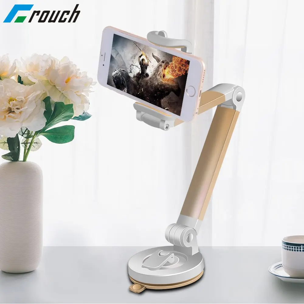 

Crouch 360 Degree Rotating Car Phone Holder Universal 5.5 inch Size Phone Desktop Stand Holder for iPhone Samsung hauwei xiaomi