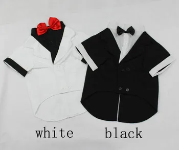 

Large dog pet clothing pet dress wedding dress white dress big black dog clothes