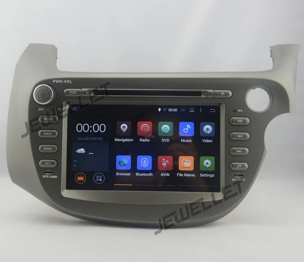 

Octa core IPS screen Android 9.0 Car DVD GPS radio Navigation for Honda fit Jazz 2009-2013 right hand drive