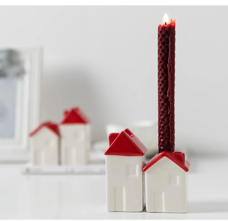 Candle Holder Candle Plate Deco Mariage Table Morrocan Champignon Candle Jars With Lid Kerst Decoraties Voor Huis  (7)