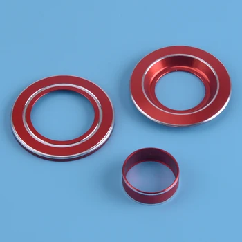 

CITALL Car Mirror Adjust Cigarette Lighter Switch Knob Trim Button Cover Red Fit for Jeep Wrangler 2011 2012 2013 2014 2015 2016