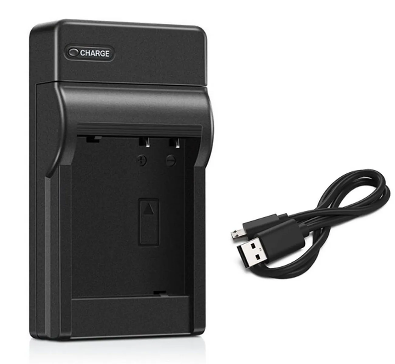 Зарядное устройство для цифровой камеры Panasonic Lumix DMC-TZ6, DMC-TZ7, DMC-TZ8, DMC-TZ9, DMC-TZ10, DMC-TZ18, DMC-TZ19, DMC-TZ20 - Цвет: 1x Micro USB Charger
