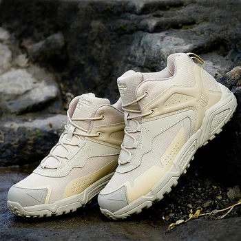 

Mens Hiking Shoes Outdoor Camouflage Trekking Boots Men Tactical Sneakers Military Hunting Boots Botas Tactica Militar Mountain