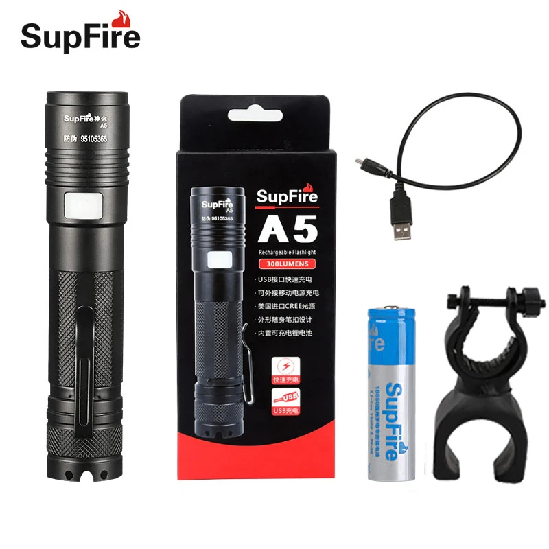 LED Flashlight Linterna Supfire A5 Mini Torch Hand Light Lantern USB Laterna for Convoy S2 S3 Nitecore Surefir Bike Light A018 LED Flashlight Linterna Supfire A5 Mini Torch Hand Light Lantern USB Laterna for Convoy S2 S3 Nitecore Surefir Bike Light A018