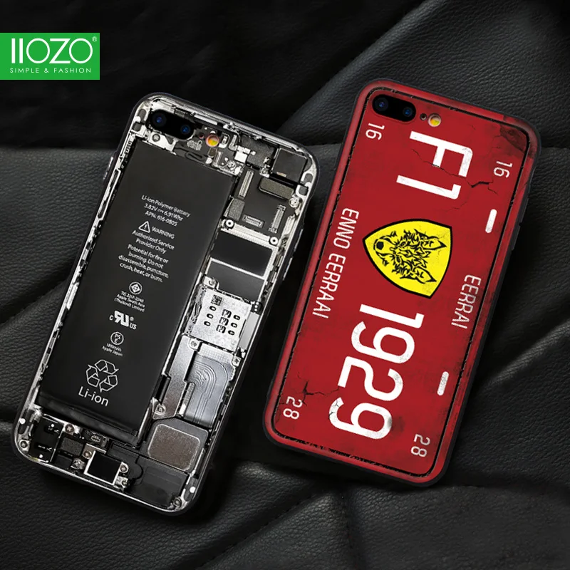 Крутой Винтажный чехол с рисунком для iPhone 6 6s 7 8 7Plus 6plus 8plus модная сломанная камера