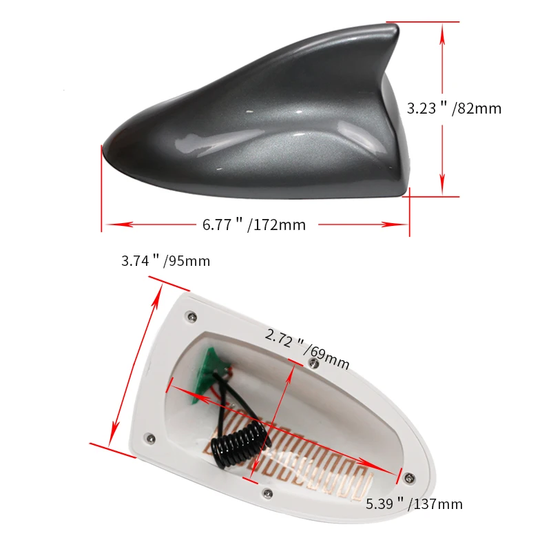 Jun cheng автомобильная антенна плавник акулы универсальный авто радио антенны универсальные для Honda Toyota VW автомобильные антенны на крышу наклейки