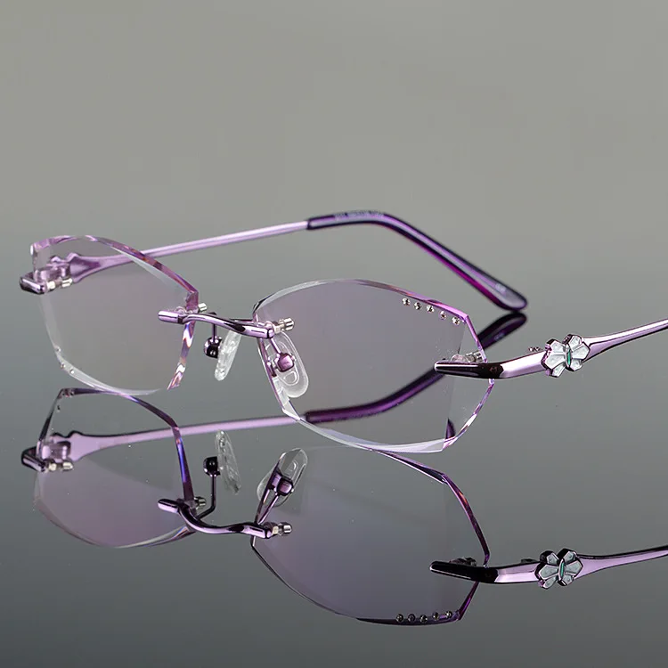 2016 New fashion women rimless glasses frame Eyeglass frame eyewearin
