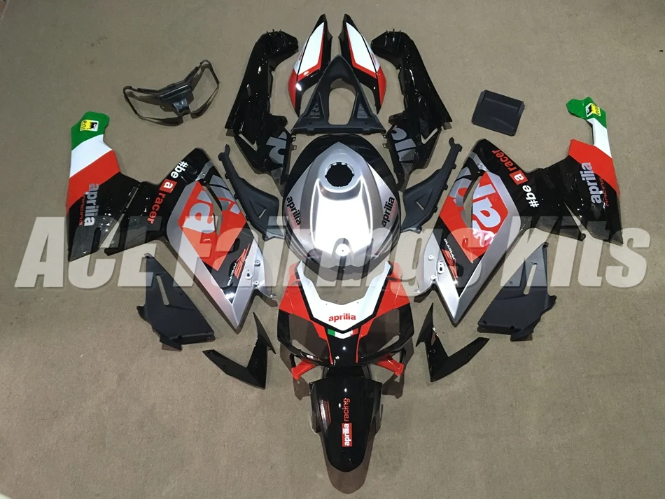 

New ABS Full Fairing kit +Tank cover Fit for Aprilia RS125 06 07 08 09 10 11 RS 125 2006 2007 2011 Fairings set red black silver