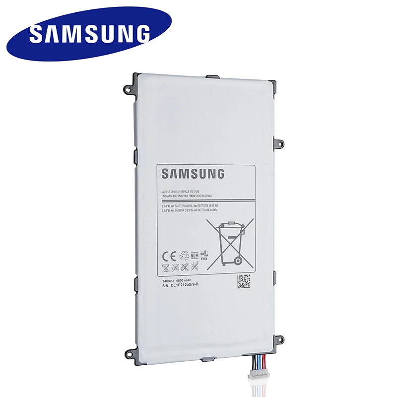 Samsung оригинальный T4800U T4800E samsung Галактики вкладка Pro 8 4 в SM T321 T325 T320 таблетки Батарея