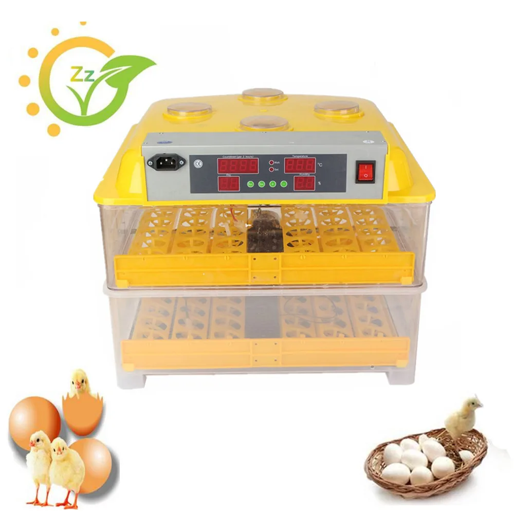 

220V Poultry Hatchery Machine 96 Eggs Farm Use Incubator with Digital Temperature Hatching Incubator Prices