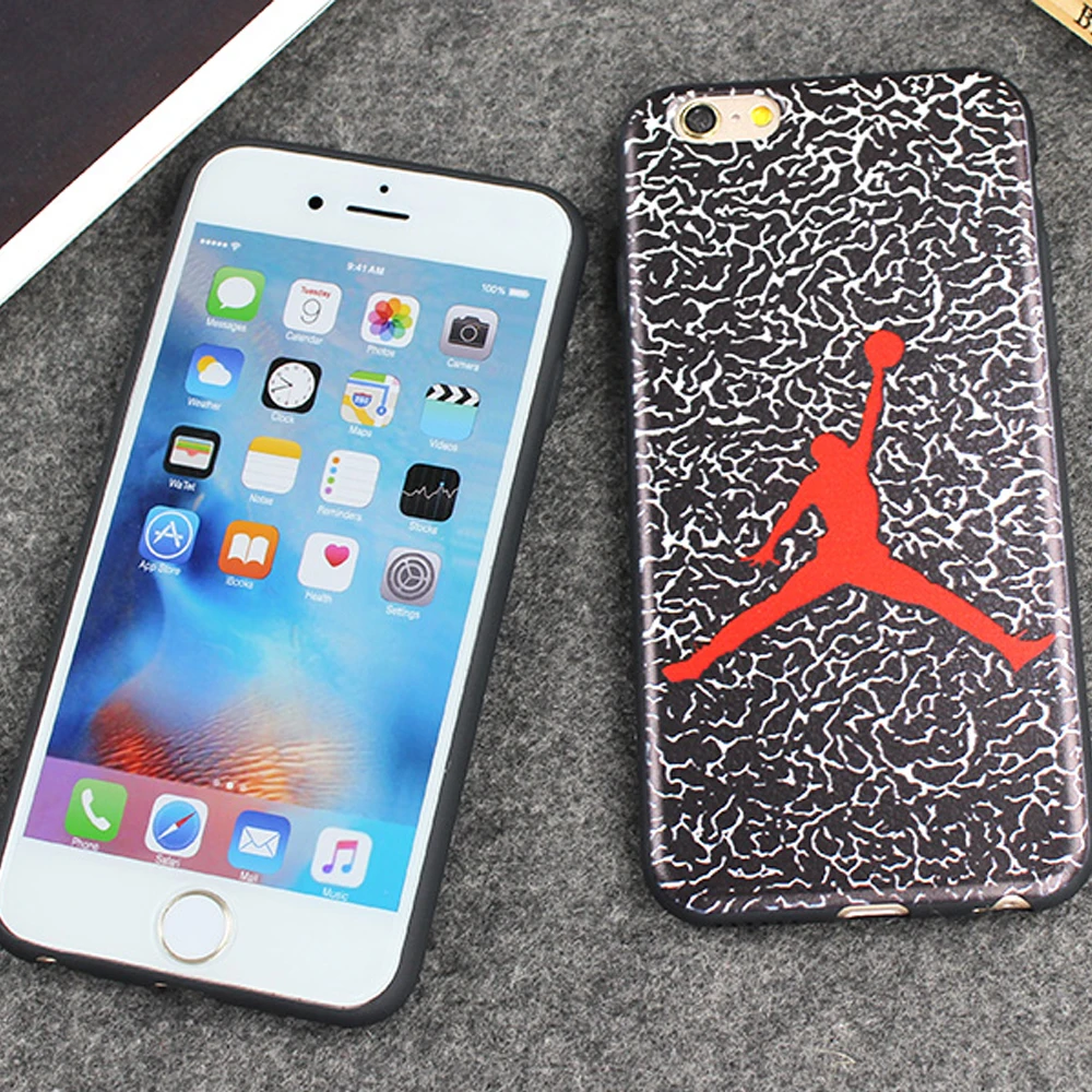 Cover for iPhone 6 6S 7 Plus Air Man Basketball Jordan