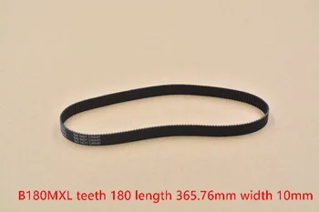 

3d printer belt 144MXL B180MXL closed loop rubber timing teeth 180 length 365.76mm width 10mm 1pcs