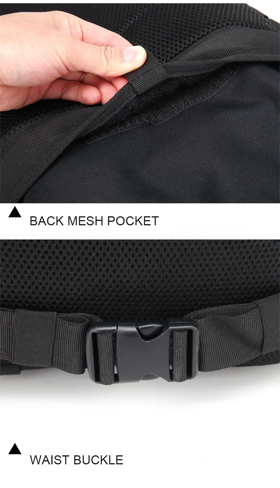 45L Tactical Outdoor Backpack Military Army Large Backpacks Assault Men Rucksack Waterproof Bags Packs Hiking Molle 3P Bagpack (13)