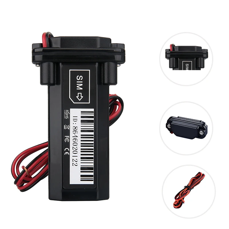 

GPS Tracker Car Electric Motorcycle Locator Real Time Vehicle GSM Anti-theft Alarm Waterproof Rastreador Device Locator Motor