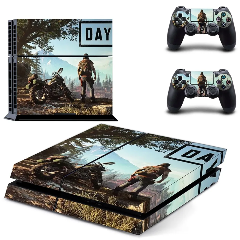 

Game Days Gone PS4 Skin Sticker Decal for Sony PlayStation 4 Console and 2 Controller Skin PS4 Sticker Vinyl