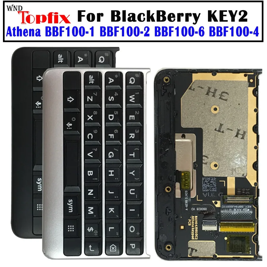 

Original Keypad for BlackBerry Keytwo Key2 Keyboard Button With Flex Cable for BlackBerry Key 2 Phone Replacement Parts