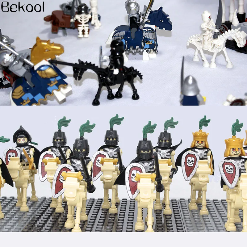 LEGO ® Squelette Cheval Squelette Cheval noir skeleton Horse Black 59228