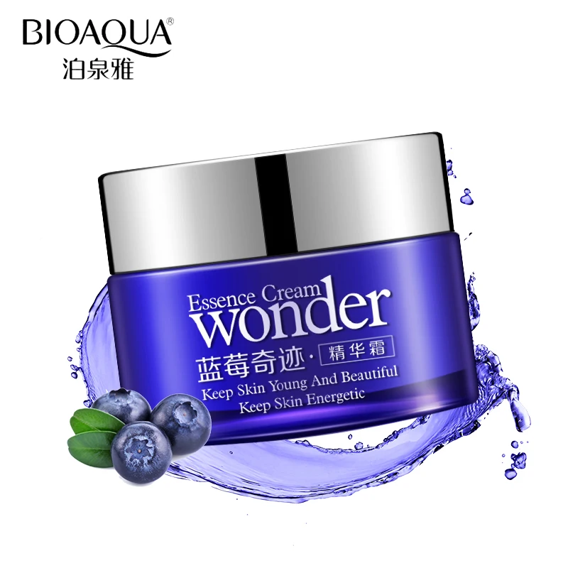 

50g BIOAQUA Blueberry Anti-Aging Cream Skin Care Whitening Face Cream Moisturizing Face Cream Hydrating Anti Wrinkle Essence