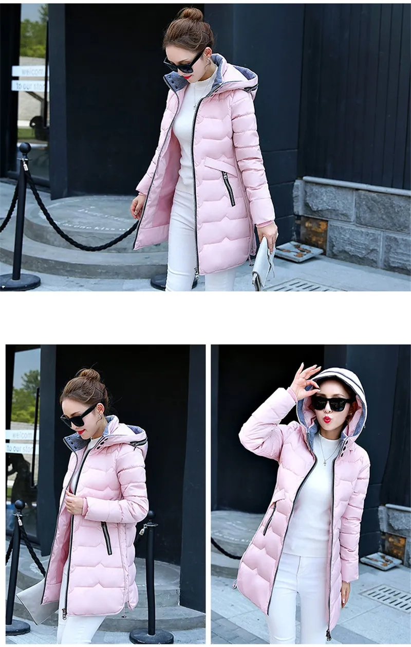 Зимняя женская куртка размера плюс 7XL, длинный пуховик с хлопковой подкладкой, тонкое пальто для женщин, модная повседневная теплая парка с капюшоном, пальто 345