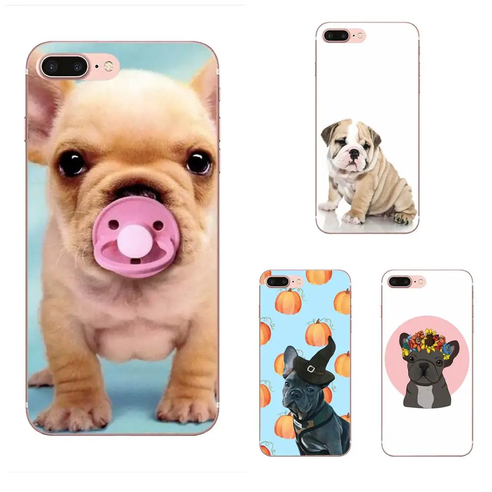 Soft TPU Retail New Fashion For Xiaomi Mi3 Mi4 Mi4C Mi4i Mi5 Mi 5S 5X 6 6X A1 Max Mix 2 Note 3 4 Bulldog | Мобильные телефоны и