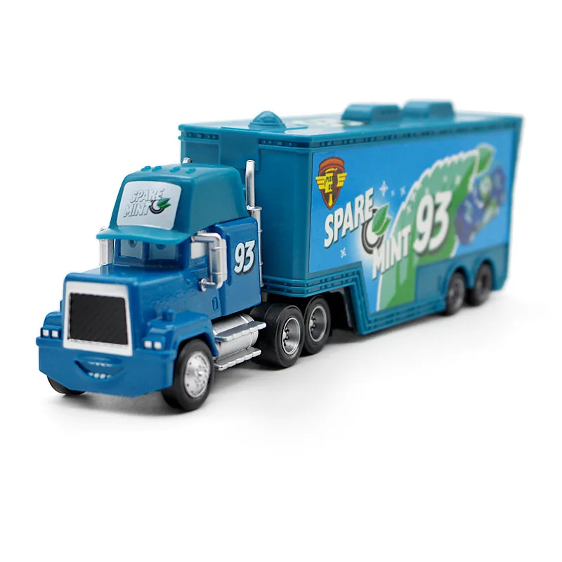 Disney Лидер продаж Pixar Cars 2 новейшая Молния Маккуин Мак дядюшка грузовик 1:55 Diecast Король автомобиль игрушки для детей лучшие подарки - Цвет: No.93