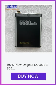 DOOGEE S60 BAT17M15580& BAT17S605580 запасная батарея 5580 мАч для DOOGEE S60 смартфон