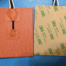 100 мм X 100 мм, 120 Вт 12 В, Вт/3 м PSA& NTC 100K Термистор, силиконовый нагреватель, 3D-принтер нагреватель, heatкровать, промышленный нагреватель Warmin