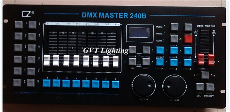 Новинка DMX 240B DMX512 Dj консоль движущаяся головка управление светильник щением 240