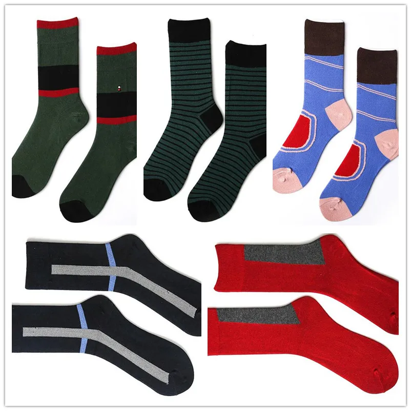 5 pair high quality Breathable sweat absorbent odor resistant Mens