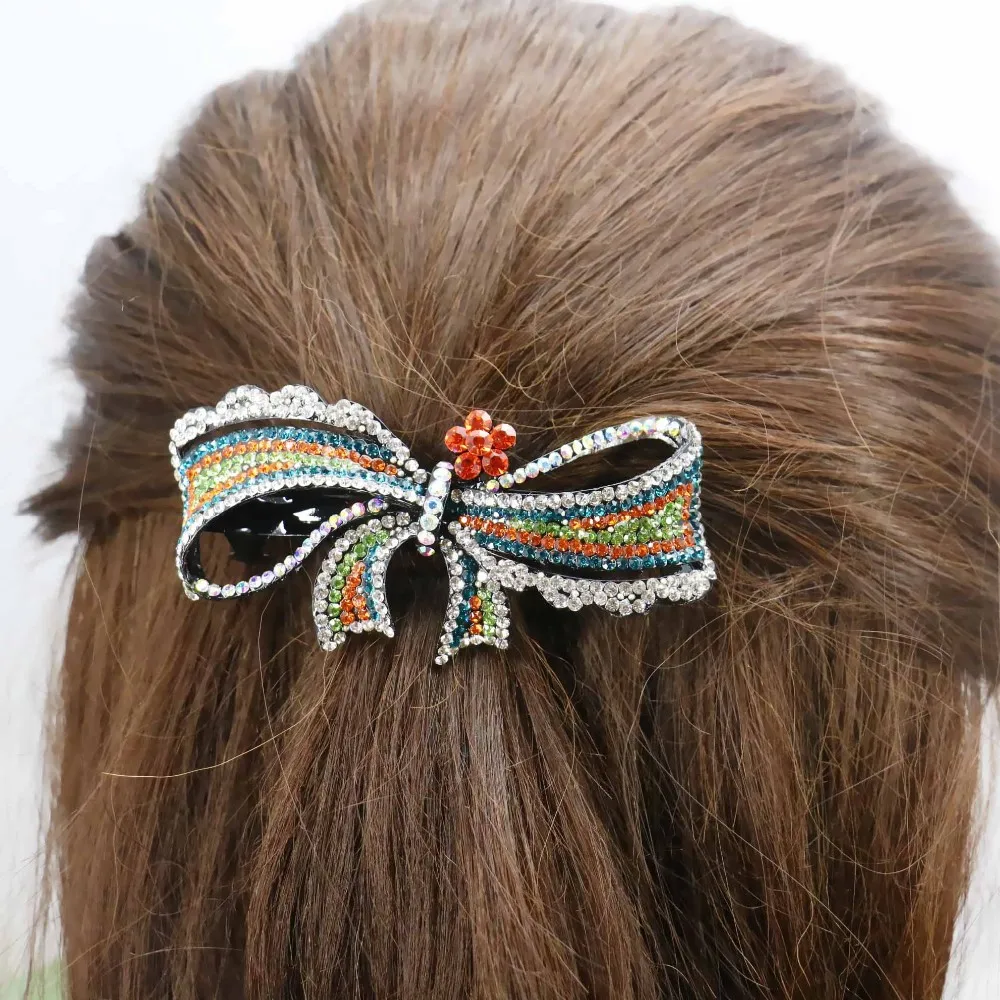 40*85 мм Горячие стильные свадебные украшения для головы Подарки для женщин девушки, принадлежности для волос заколка для волос женский ювелирный дизайн горный хрусталь
