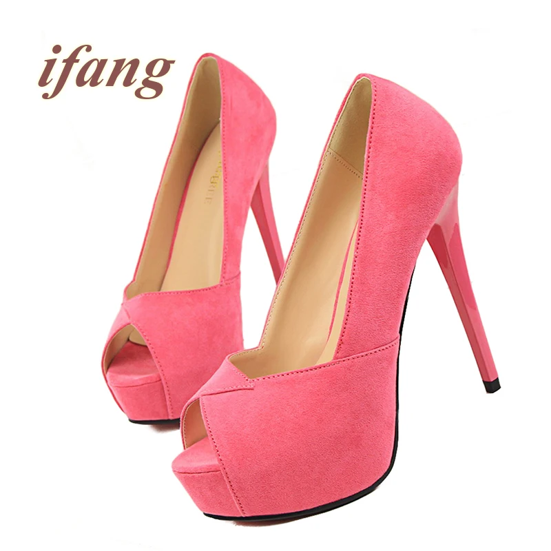 2016 Buckle Platform Sandals font b Women b font Pumps Sexy High Heels Shoes Open Toe