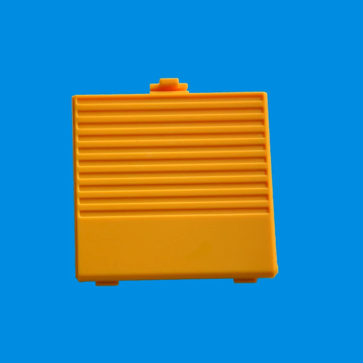 yellow FZQWEG 2 комплекта для GameBoy классический DMG GBO крышка батареи для GB задняя упаковка Замена двери - Цвет: yellow