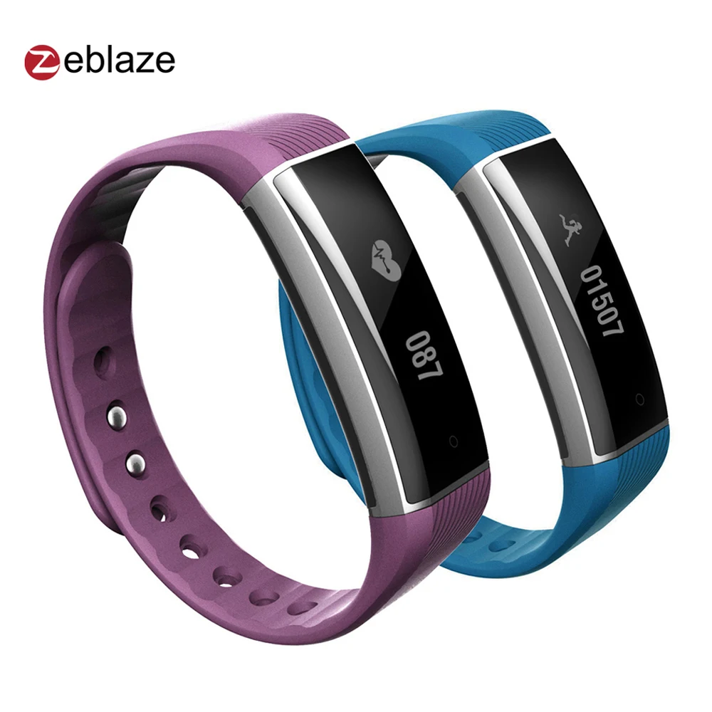 Original Zeblaze ZeBand Bluetooth 4.0 Smart Wristband Heart Rate Monitor Smart B