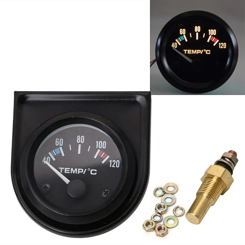

2in 52mm Car Auto Digital LED Water Temp Temperature Gauge 40-120 degree