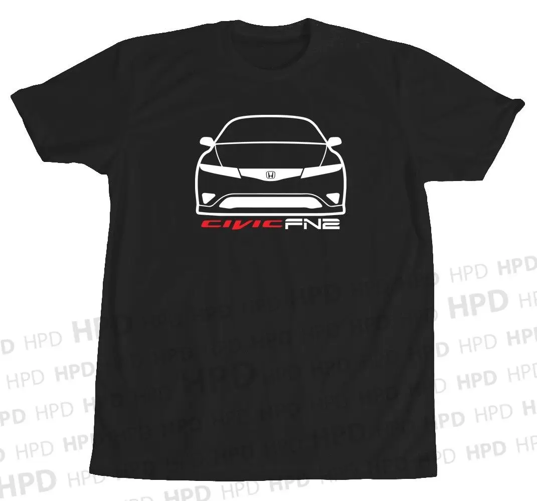 2019 горячая Распродажа модная футболка Civic Type R FN2 японская JDM крутая Старая школа Si