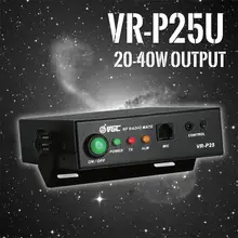 Радиочастотный усилитель x VGC VR-P25 для UHF 400-470 20-40 Вт Выход 2-6 Вт Входные аналоговые режимы рации