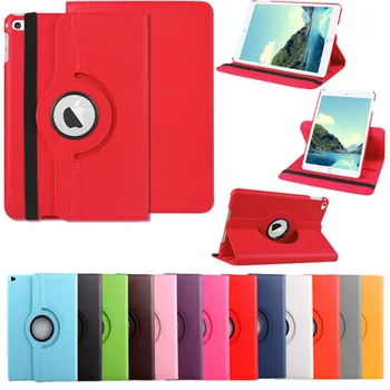 

Soft Silicone TPU Case For iPad 234 Leather Rotating Cover For iPad 4 3 2 Tablet Protective Case 9.7 Inch