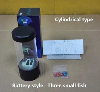 Моделирование электронной Медузы аквариум игрушки для домашних животных Творческий офис мальчик девочка подарок украшения Забавный продукт A147 - Цвет: 05