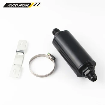 

Universal 51MM aluminum e85 fuel filter 100 micron stainless steel filter element FF04