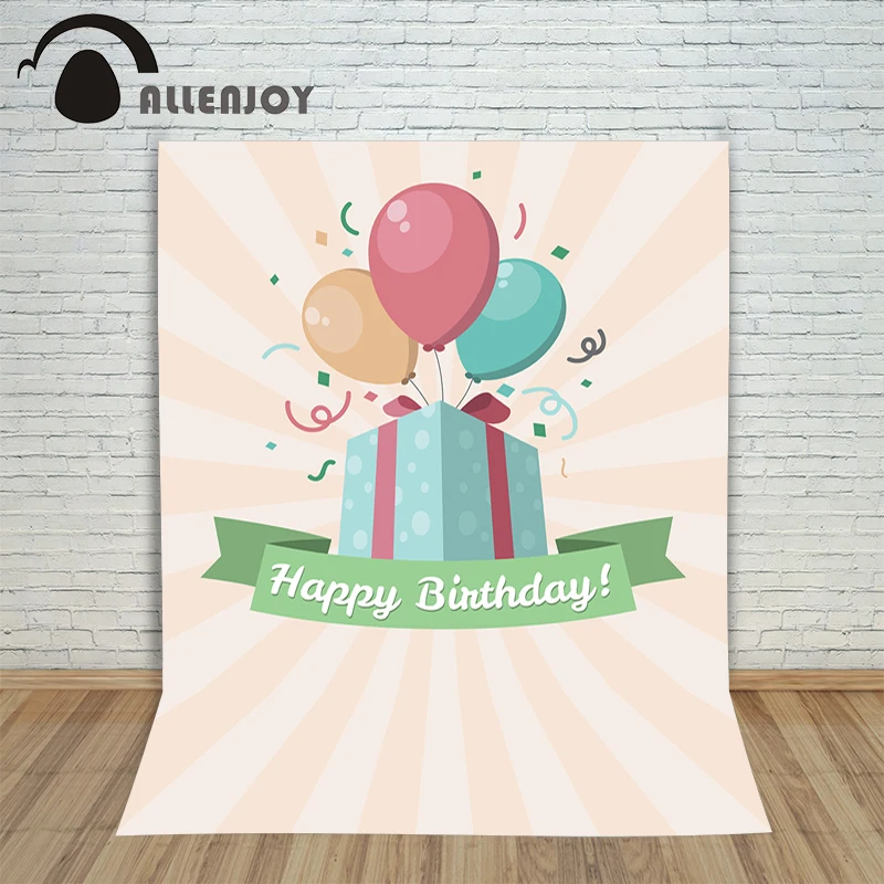 Allenjoy фотофоны винтажные шары с лентами Подарочная фоновая фотография Рождество