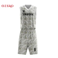 Индивидуальная детская Двусторонняя баскетбольная майка высокого качества Лидер продаж