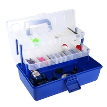 Lixada Рыболовные Снасти Коробка Карп рыболовные Крючки приманки Pesca чехол для хранения пластик 30*17*14 см 3 слоя водонепроницаемый