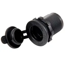

1pc Cigarette Lighter Socket 12V Waterproof Car Boat Motorcycle Cigarette Lighter Sockets Power Plug Outlet