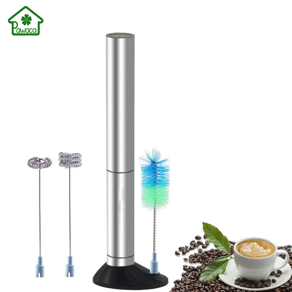 Baratos Batidora de espuma de leche batidora de huevos batidora de café batidora automática agitadora de cocina herramienta para revolver